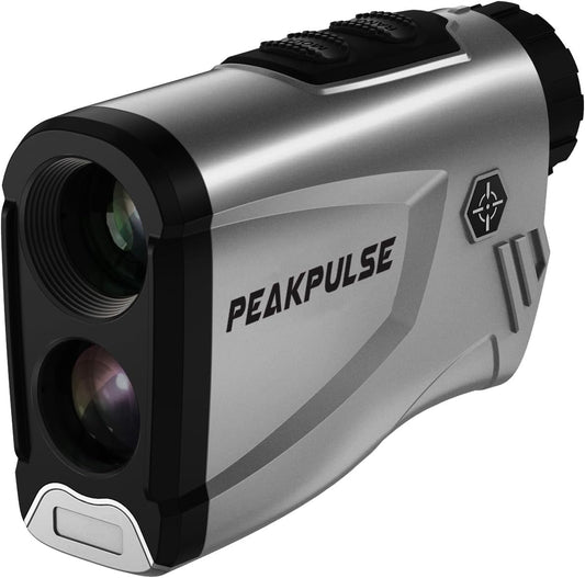 Golf Rangefinder 650 Yards Range Finder Golfing Laser Distance Measurement 6X Magnification 0.5 Yard Accuracy Flag Pole Locking Vibration Fast Focus System Tournament Legal