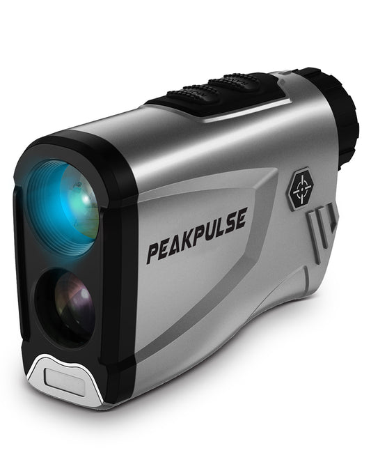 Golf Rangefinder 1400 Yards Range Finder Golfing Laser Distance Measurement 6X Magnification 0.5 Yard Accuracy Flag Pole Locking Vibration Fast Focus System Tournament Legal